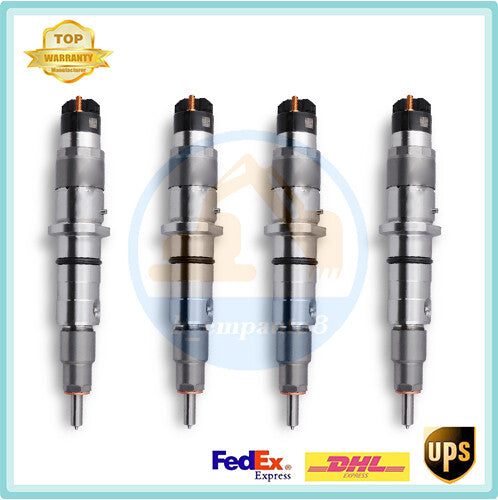 4PCS Fuel Injector 0445120038 New Fit For 6CTA 8.3ME Auto Engine