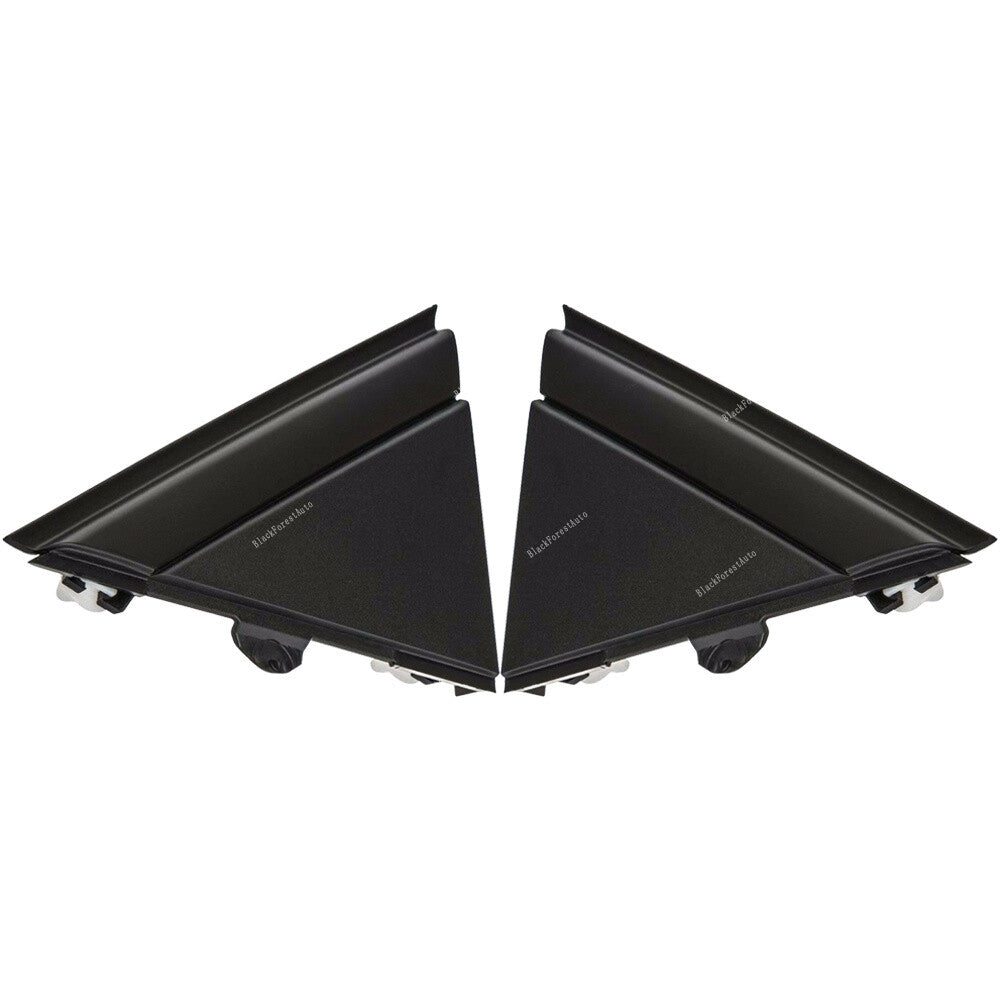 Front RHLH Door Mirror Flag Cover Molding Trim Matte Fit For 2012-2019 for FIAT 500
