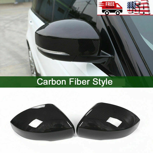 4-Piece Carbon Fiber Socket Ring Decoration for Toyota Tundra 2014-2021 USA