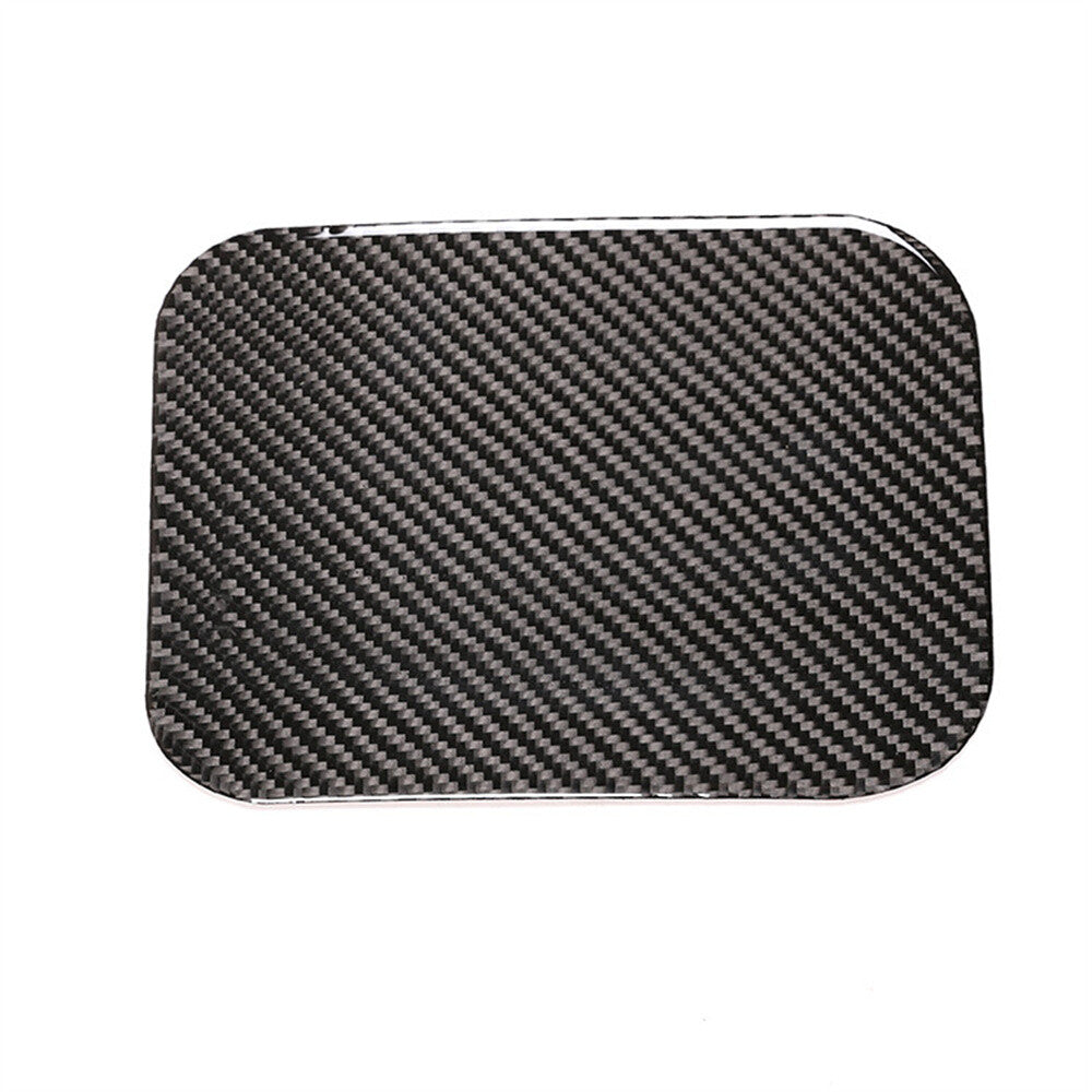Carbon Fiber Fuel Tank Filler Door Cover Gas Cap for T@yota Highlander 2009-2013