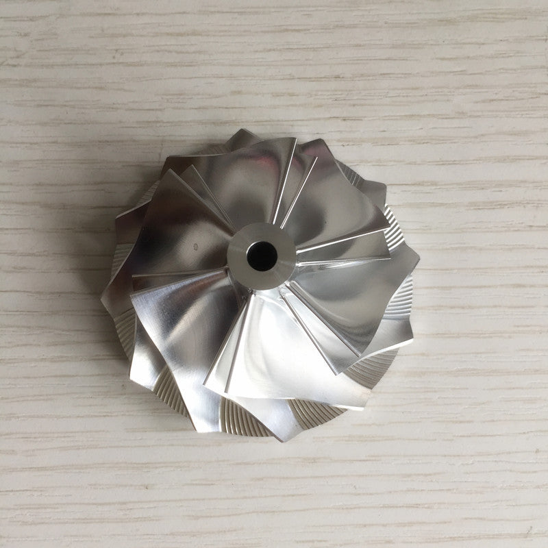 TF035 45.70/60.13 mm 6+6 Blade High-Performance Turbine Billet Compressor Wheel