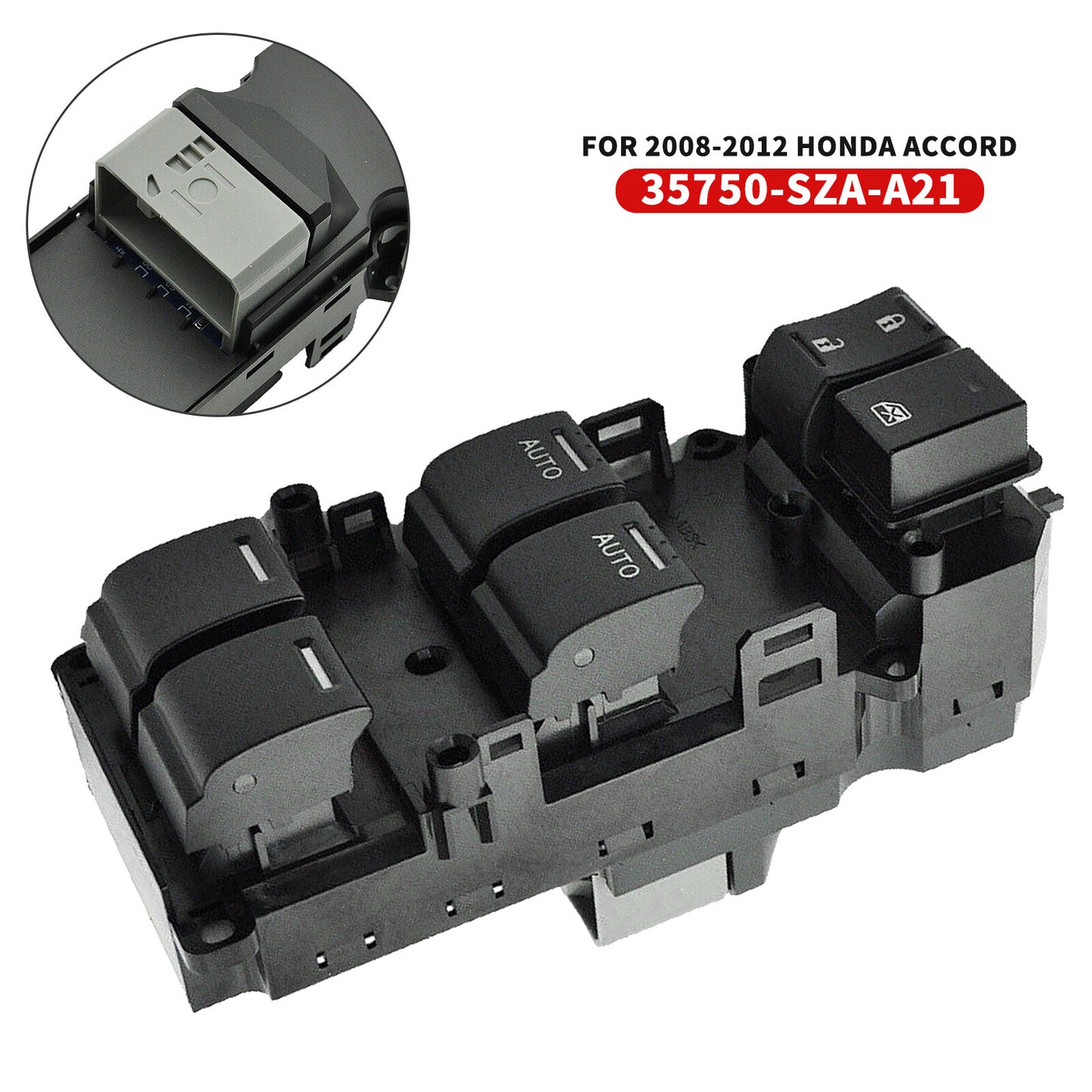 For 2008-2012 for Honda Accord EX EXL Master Power Window Door Switch Assembly