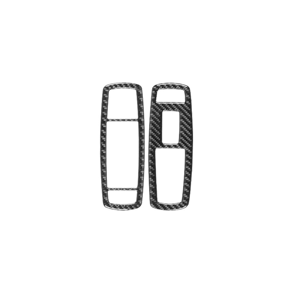for Dodge Journey 2011-2017 Front Window Switch Button Trim Cover Carbon Fiber