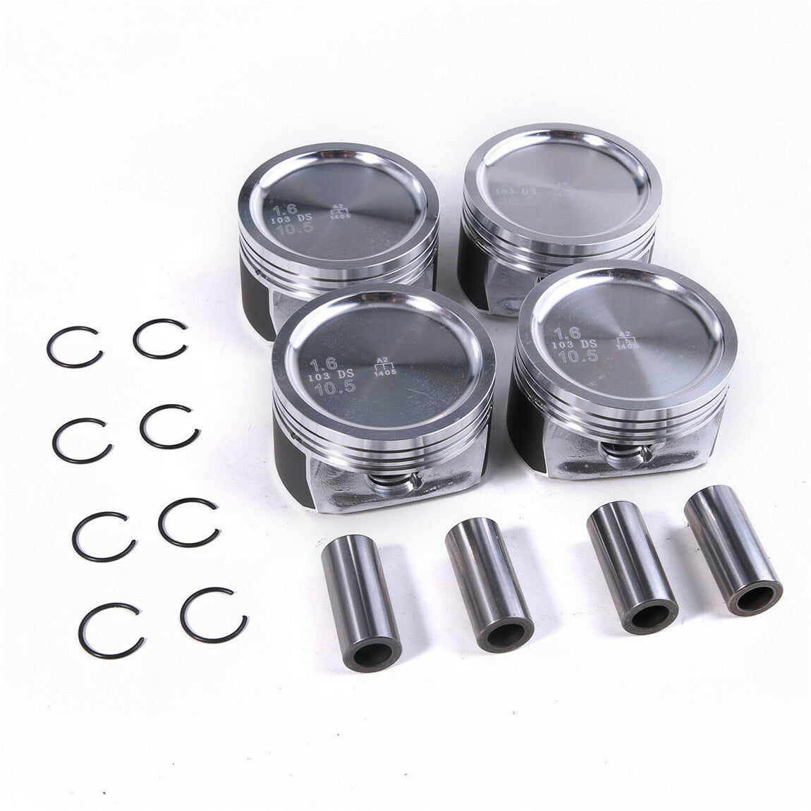 EA111 Engine 76.5mm Pistons Set for VW for Jetta 2011-2016 1.6L