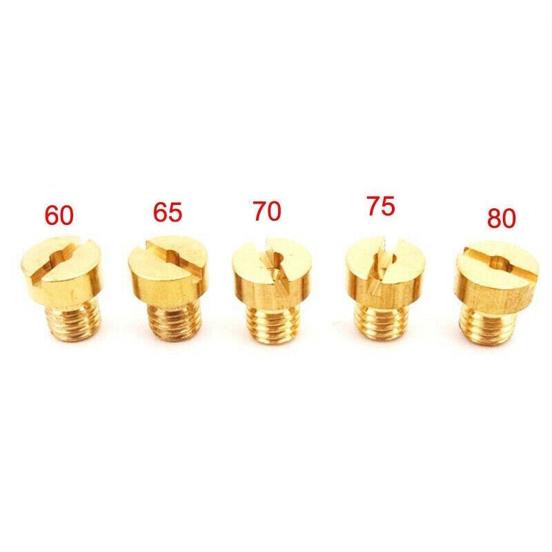 Carburetor Jets 60,65,70,75,80 For Motorized Racing Carb 50cc/60cc/80cc
