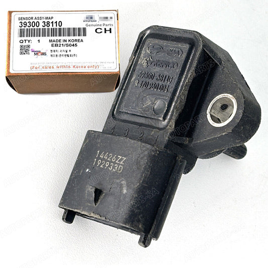 MAP sensor 39300-38110 suitable for Hyundai for Elantra Tiburon, for Kia Soul Rio 1.6L and 2.0L models.