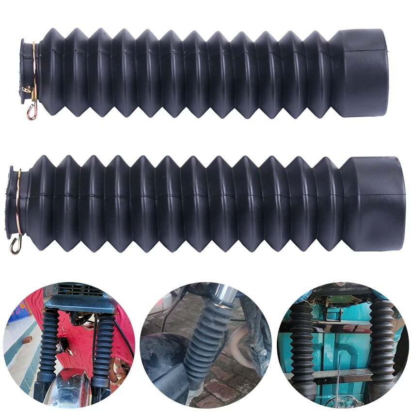 Motorcycle Front Fork Cover Gaiters Shock Protector Dust Guard Absorbing CG125