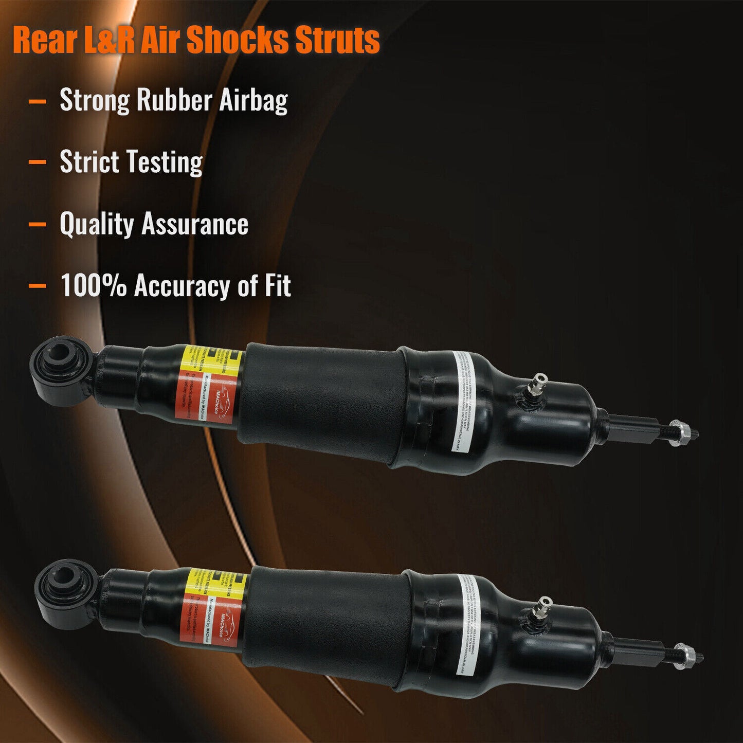 A pair of front shock absorber electric sensors fit the for GMC Arcadia for Cadillac XT5 2017-2020.