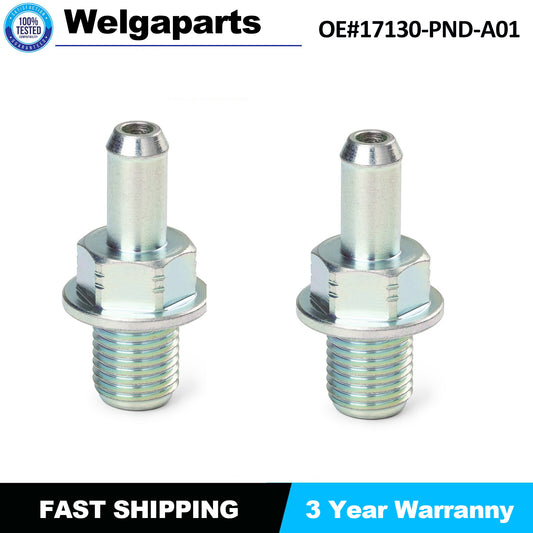 2X PCV Valve w/Crush Washer Set for Honda Accord for Civic 17130-PND-A01 94109-14000