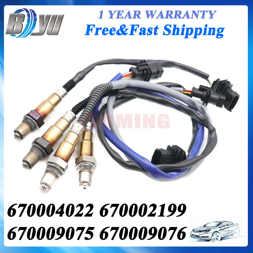 4PCS New Oxygen O2 Sensor for Maserati Quattroporte Ghibli 2014-2020 3.0L 3.8L