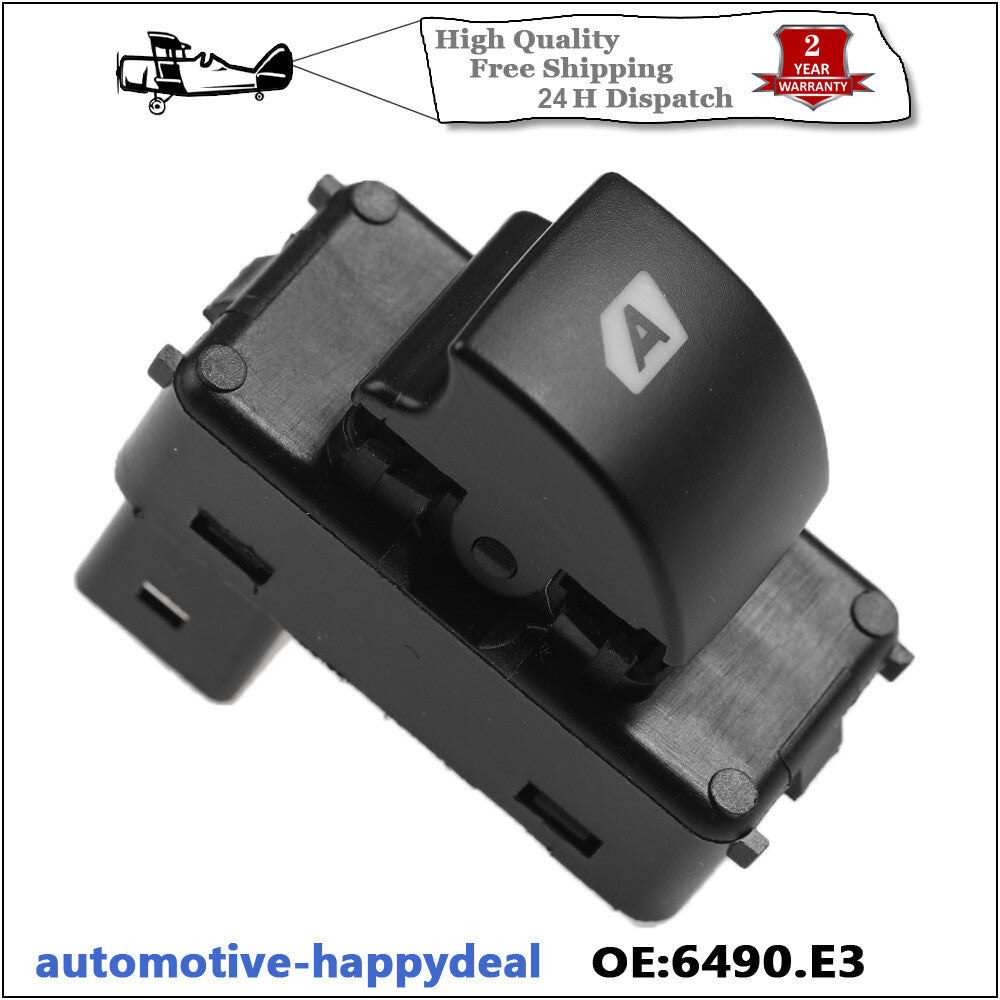 2X for CITROEN BERLINGO for PEUGEOT PARTNER FRONT RIGHT ELECTRIC WINDOW SWITCH
