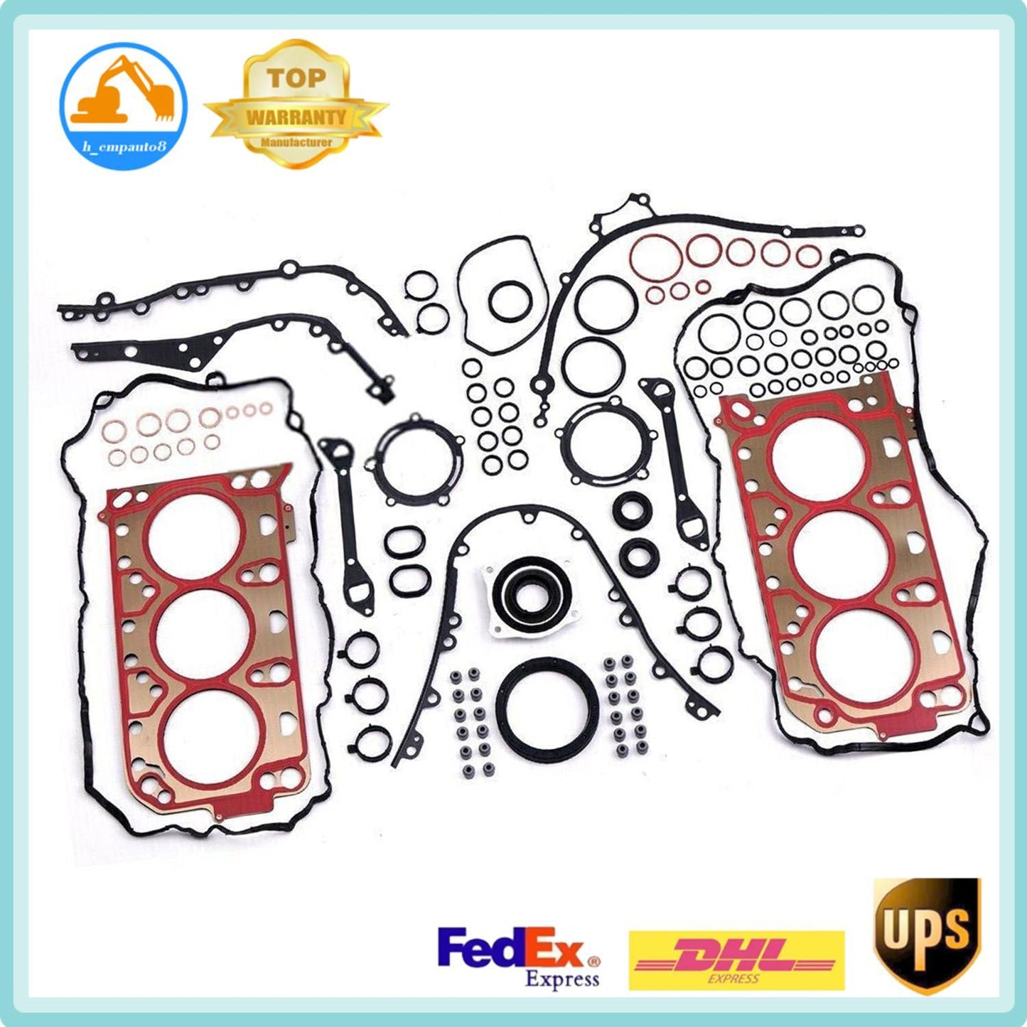 Overhaul Gasket Seals Kit 3.0T for Porsche for Panamera Macan S 95B 970 MCW