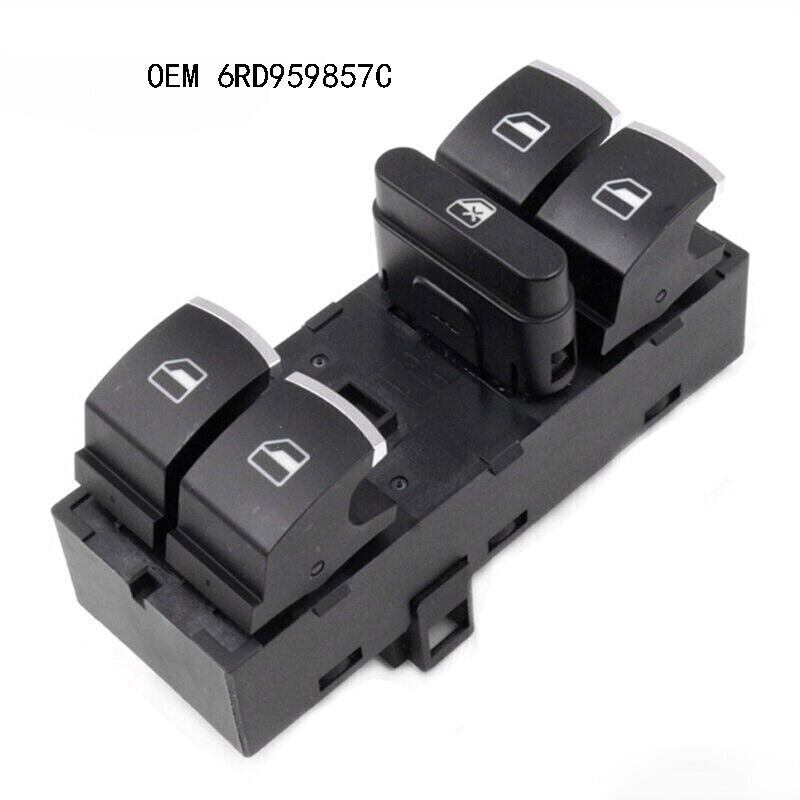 For 2011 - 2013 BLACK 1 New 6RD959857C 6RD 959 857C Power Window Control Switch