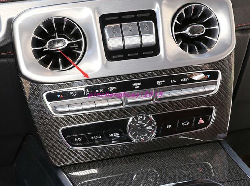 carbon fiber central control mode panel suitable for Mercedes-Benz G-Class G500 G63 2019-2020
