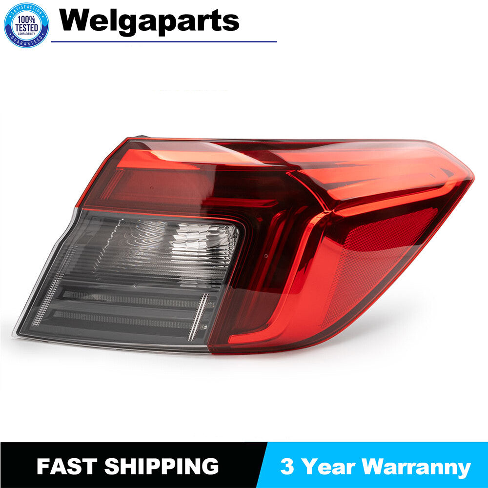 Right Passenger Side Outer LED Rear Tail Lights for Honda for Civic Sedan 2022-2023