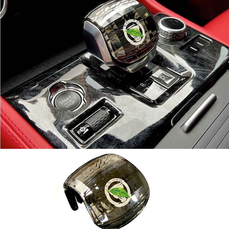 Cover Replace Trim Crystal Glas Gear Shift Knob Head 2021-2023 for Jaguar E-PACE