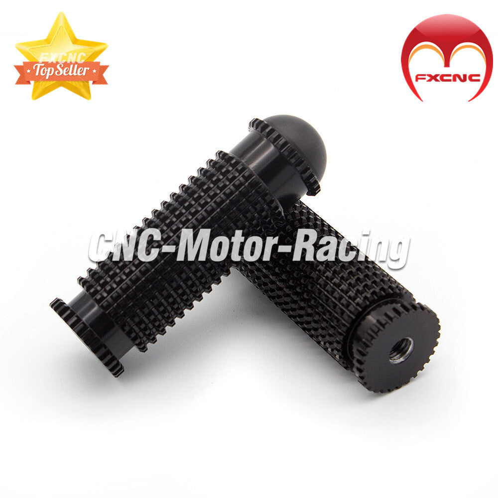 General-purpose CNC motorcycle folding foot spikes rear footrest racing pedals