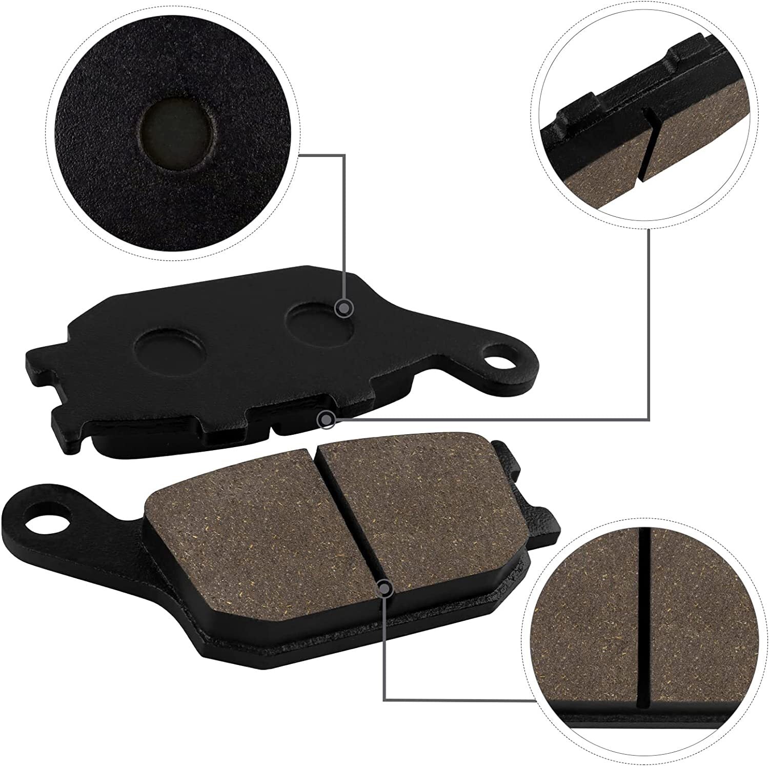 Brake Pads for Honda CB600 F CB 600F CB600F CB 600 F Hornet 1998-2012