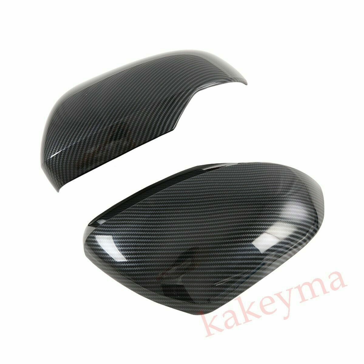Side Door Mirror Protect Cover Trims for Mitsubishi Montero Pajero Sport 2016-21