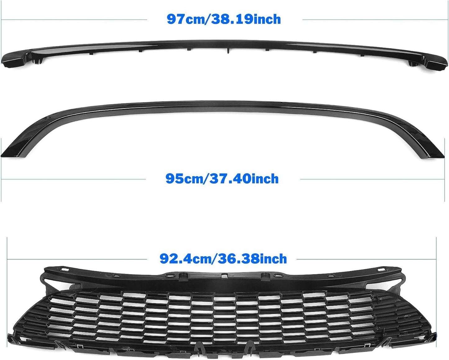 New for Mini Cooper JCW R55 R56 R57 R58 R59 2007-15 Front Grill Grille W/ Frame