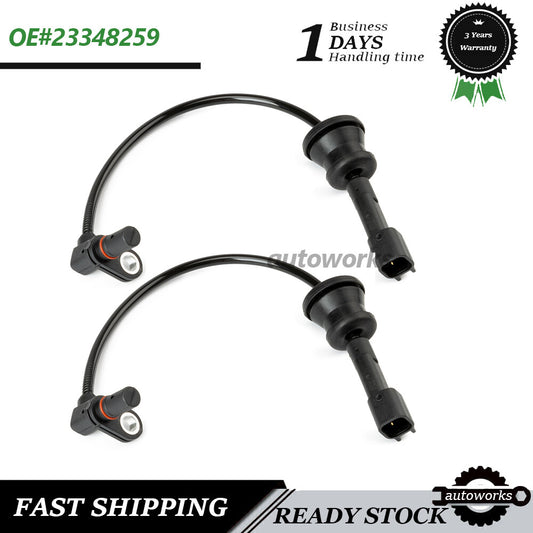 2X Rear ABS Wheel Speed Sensor Left Right for Chevrolet Equinox TERRAIN 10-17