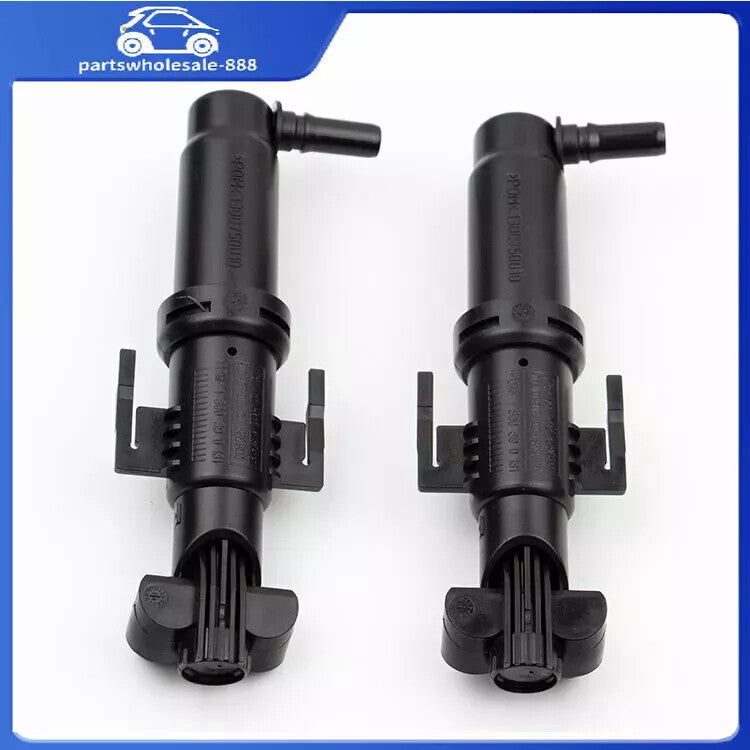 2-piece headlight washing machine nozzle cylinder for BMW F01 F02 730i 740i 750i 760i 740Li
