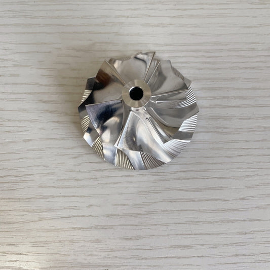 GT2872 47.00/63.00 mm 6+6 Blade Turbo Aluminum 2618/Burque Compressor Wheel