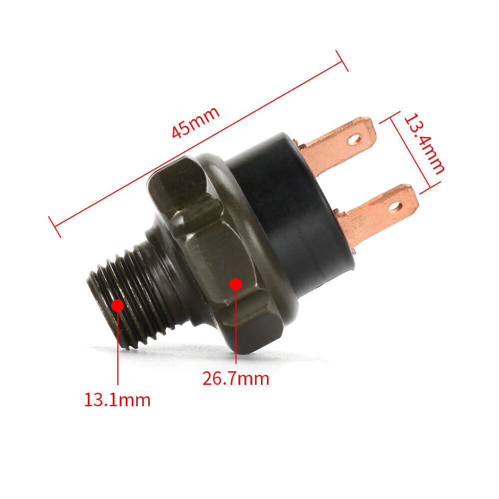 Air Pressure Switch Tank Mount Thread 150-180PSI 1/4 NPT 12V For Train Horn New