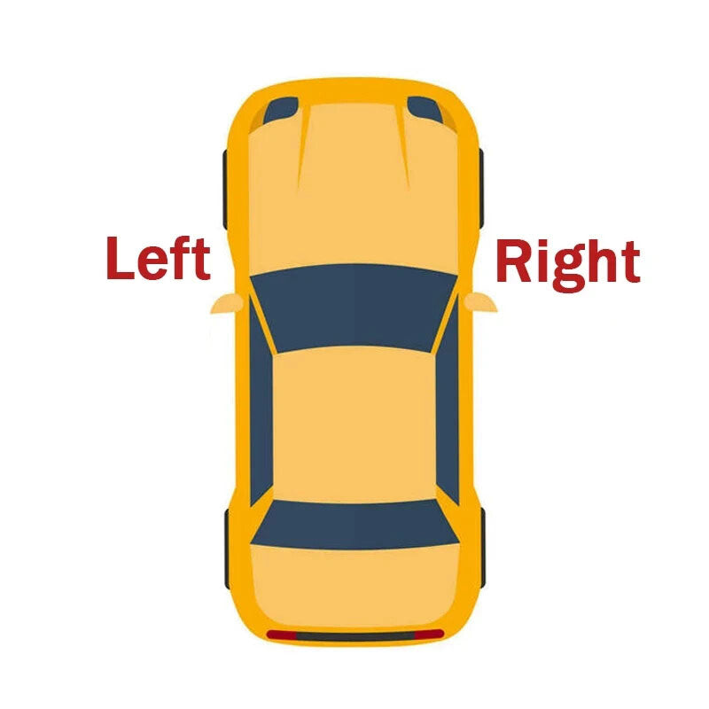 Left Side Mirror Signal Puddle Light Lamp 9-Pin for Toyota 4RUNNER 2014-2023