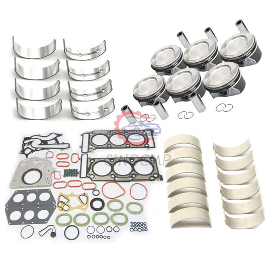 M276 3.5L Engine Overhaul Rebuild Kit for Mercedes-Benz C300 C350 SLK350 W204