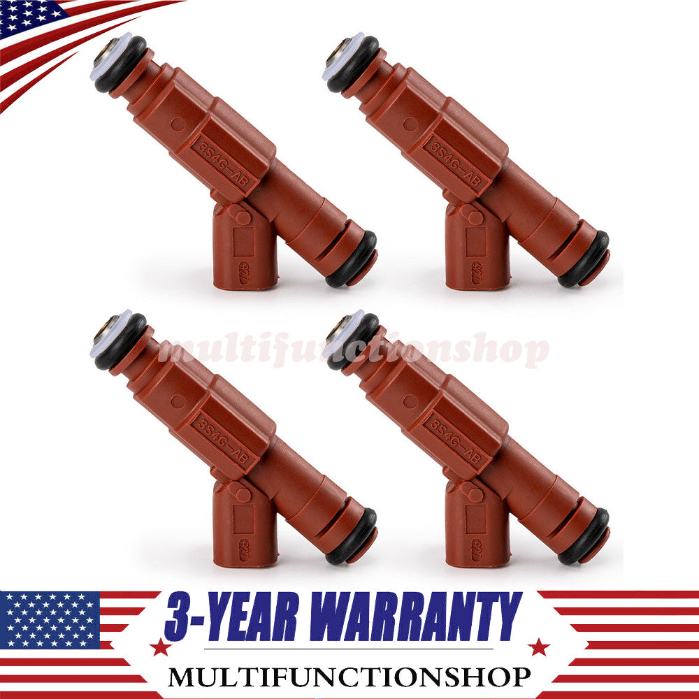 4pcs Fuel Injector 0280156161 Upgrade 12 Hole for Jeep Cherokee 1999 4.0L EV6