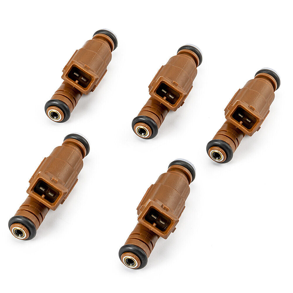 Set of 5 Fuel Injectors 0280155831 Fits for Volvo S60 S80 C70 V70 Xc70 Xc90