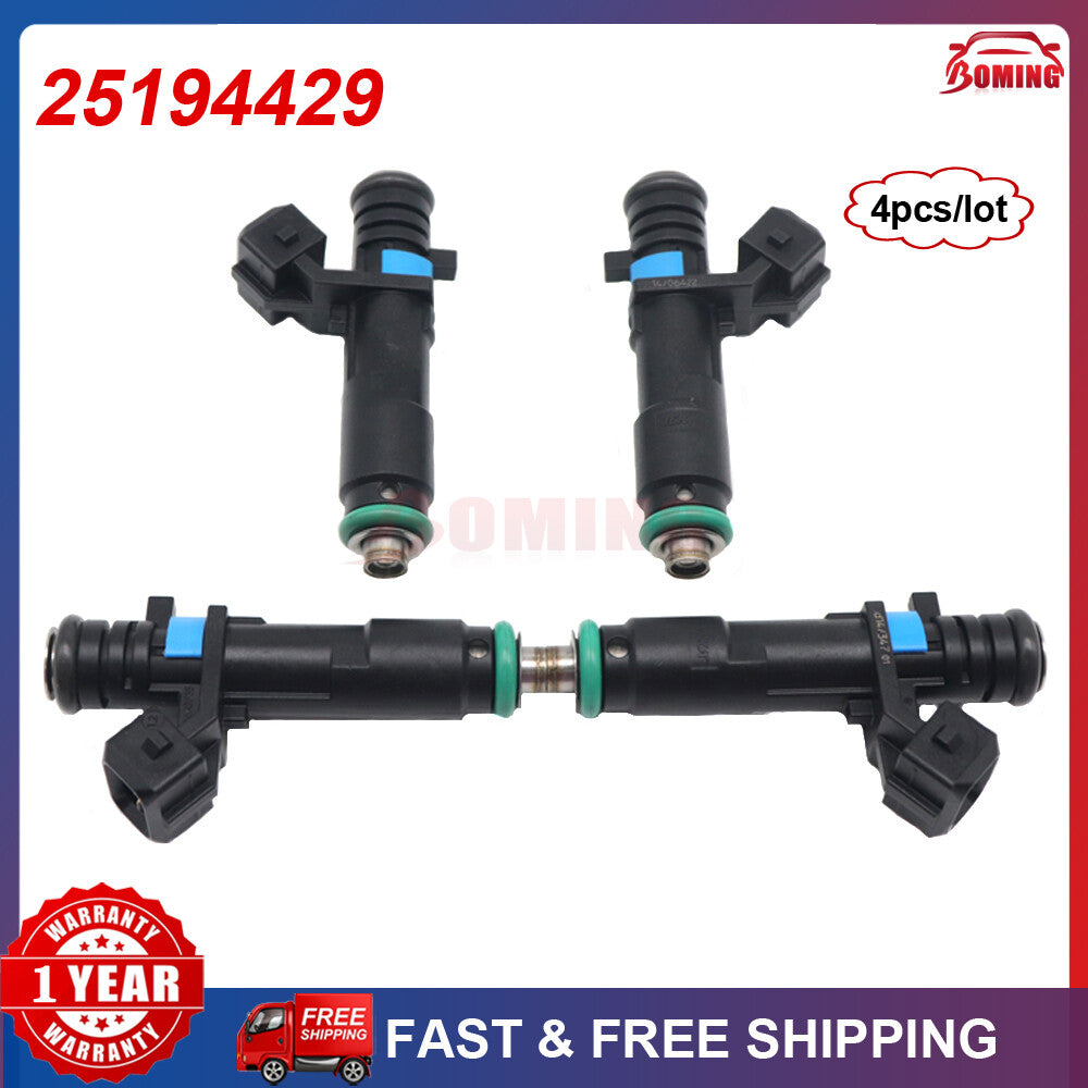 new High-Quality Fuel Injectors for Chevrolet Spark Classic Beat 25186566