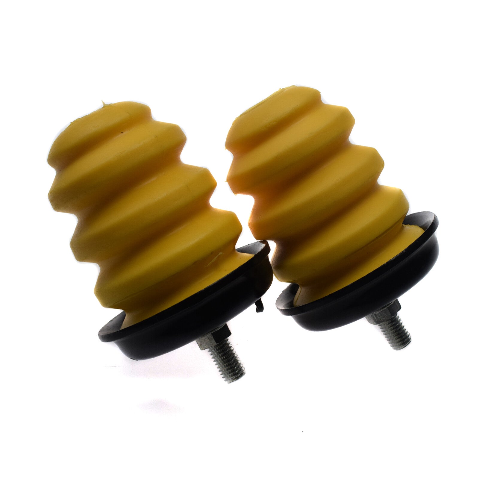 Pair Rubber Rear Frame Leaf Spring Bumper Bump Stop Fits Silverado for GMC for Chevrolet
