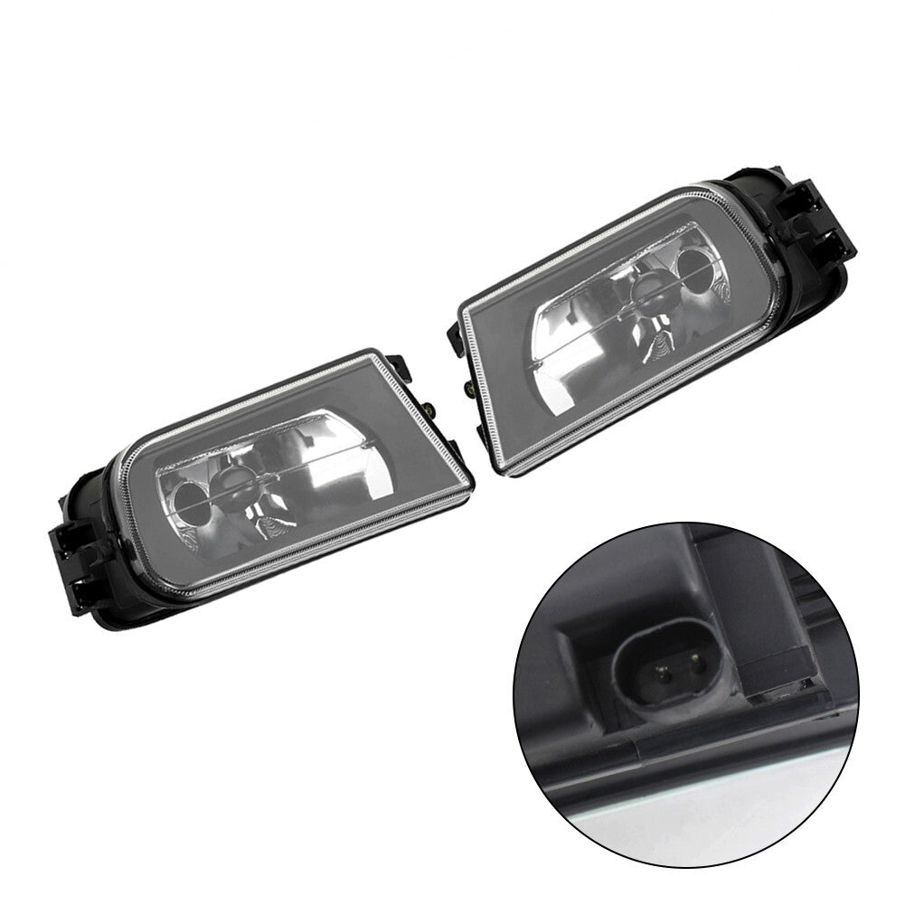 1Pair Front LeftRight Bumper Fog Light Lamp for BMW E39 Z3 1997-2000