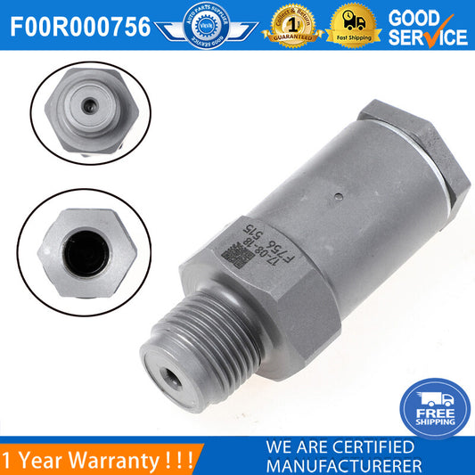 Fuel pressure reducing valve/common rail limiting valve suitable for 5.9 F00R000756