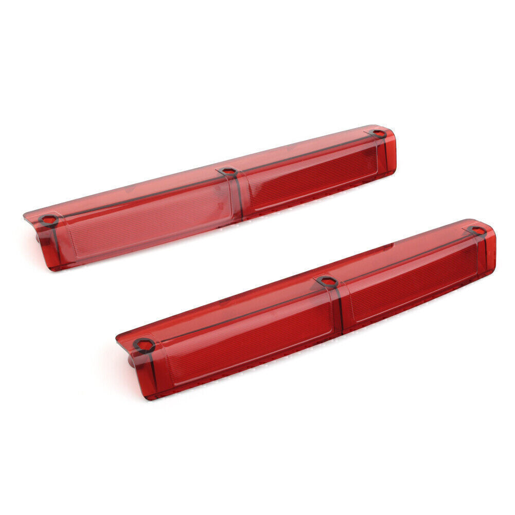 Side Light Red Lens Cover for Harley Davidson Touring FLHTC Tour Pack Pak Trunk