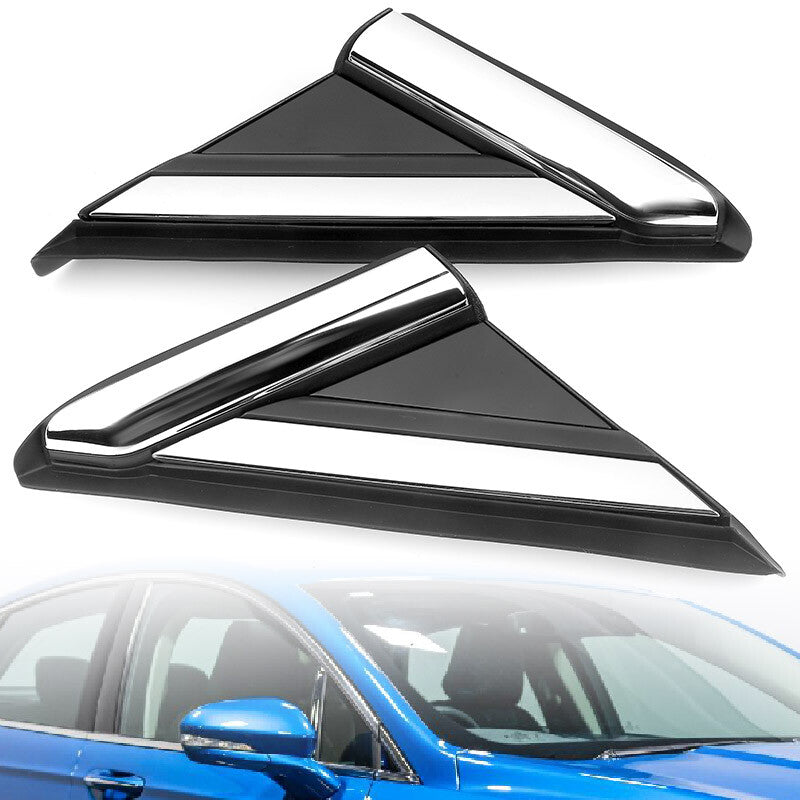 Fender Pillar Trim Mirror Corner Molding Left + Right for 2013-2018 for Ford Fusion