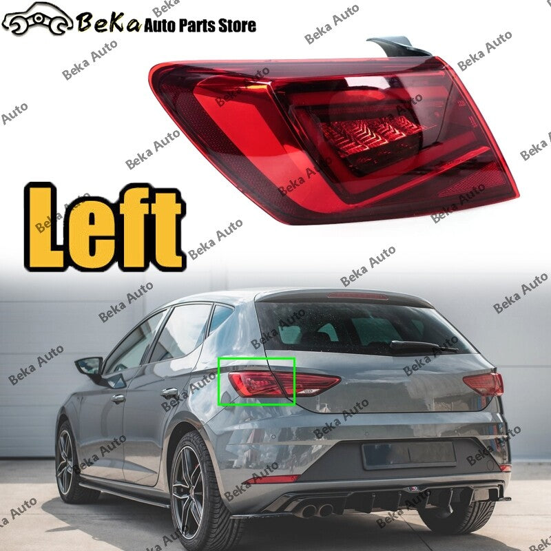 Left side for Seat Leon 2013 2014-2020 Brake Lamp Turning Signal Lamp Tail light