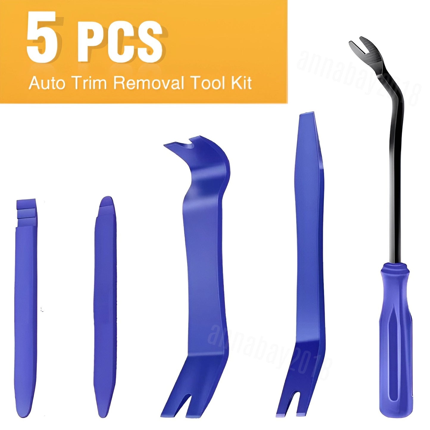 Auto Trim Removal Tool Kit Car Panel Door Dashboard Fastener Remover Pry Set