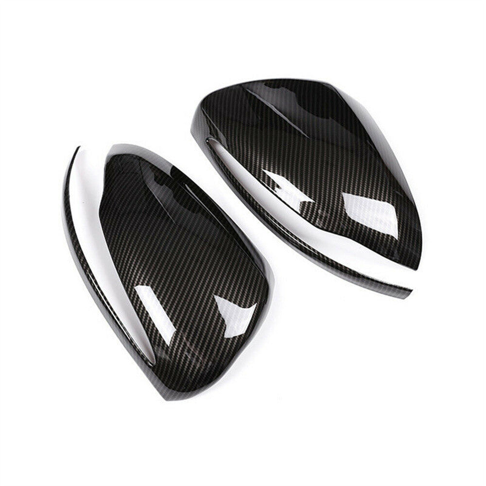 Carbon ABS Side Rearview Mirror Cover for Benz C E S GLC Class W205 W213 2015-20