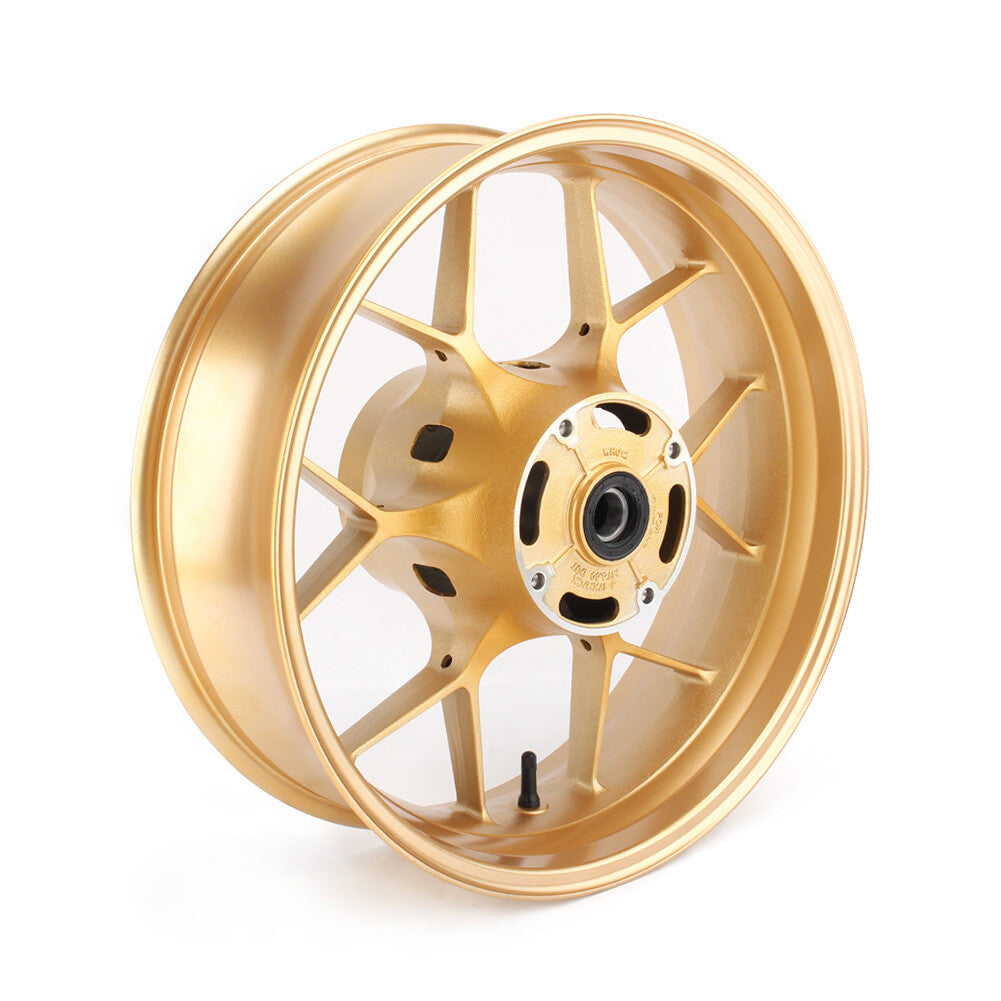 Motorcycle Rear Wheel Rim for Honda CBR600RR F5 2013~2018 Gold Aluminum Alloy
