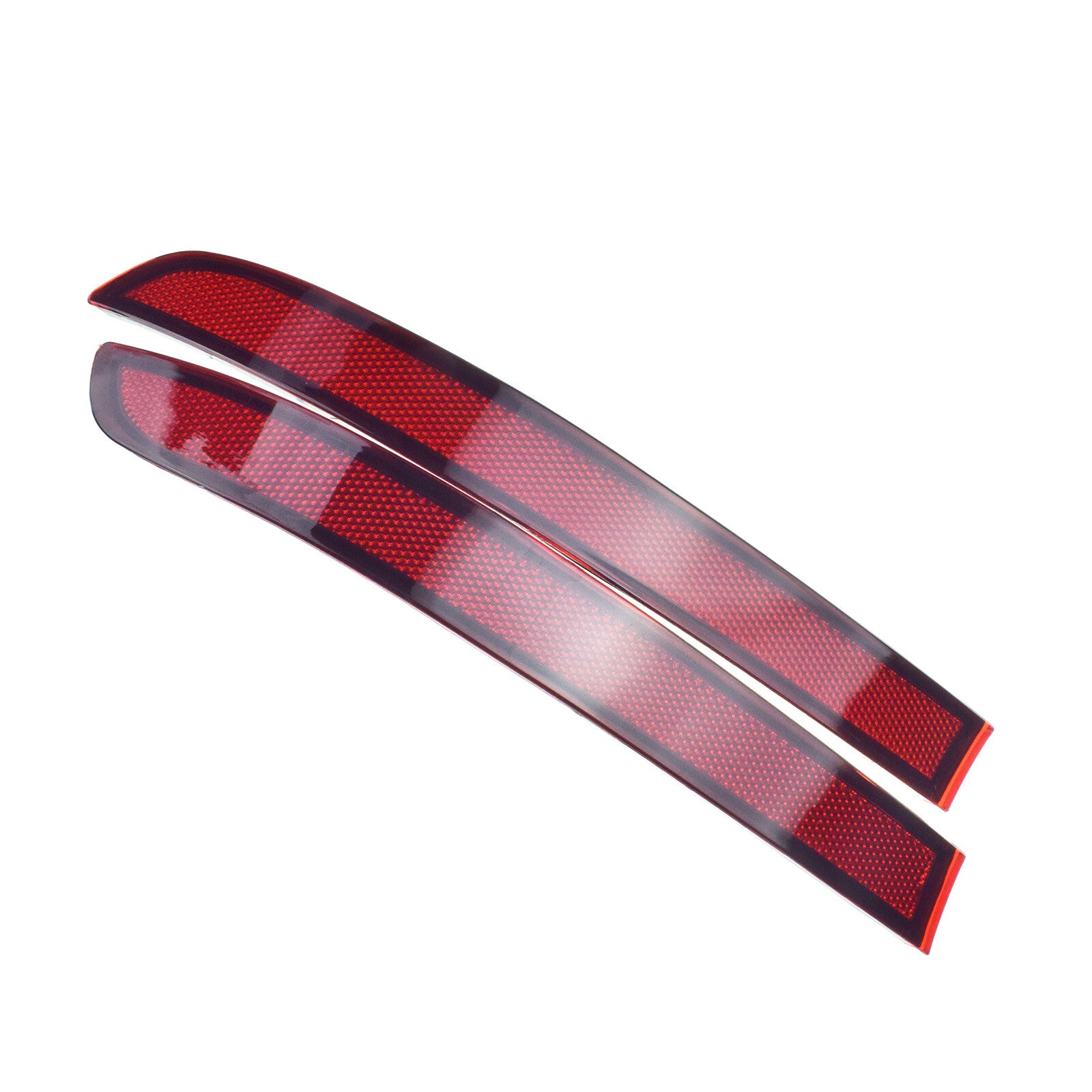 2PCS Rear Left Right Side Red Bumper Reflector RH LH for VW Touran 2007-2010