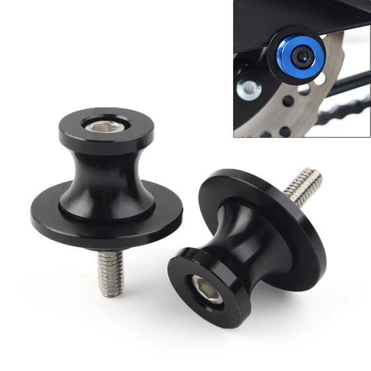 6MM Swingarm Spools Sliders for YAMAHA MT-09 FZ09 2013-2022 Black Motorcycle