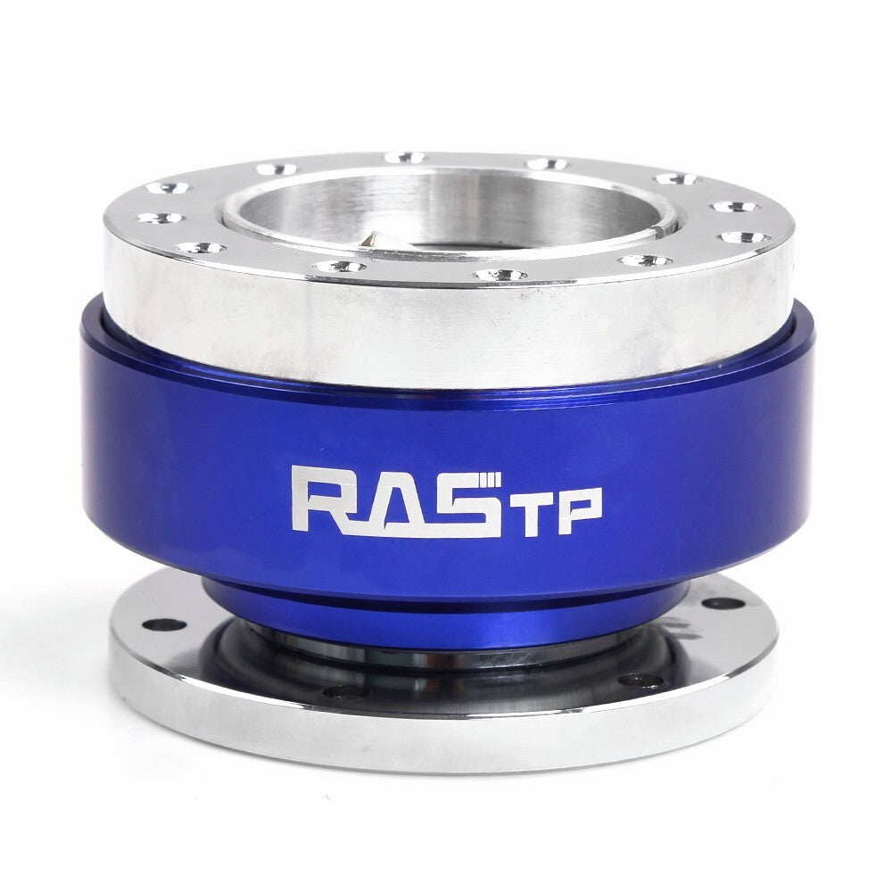 Car Steering Wheel Quick Release Hub Adapter Snap Off Boss Kit Universal Blue