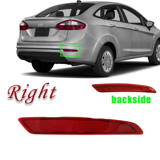 Right Rear Bumper Reflector light for Ford Fiesta 2014-2019 Sedan BS7Z13A565A