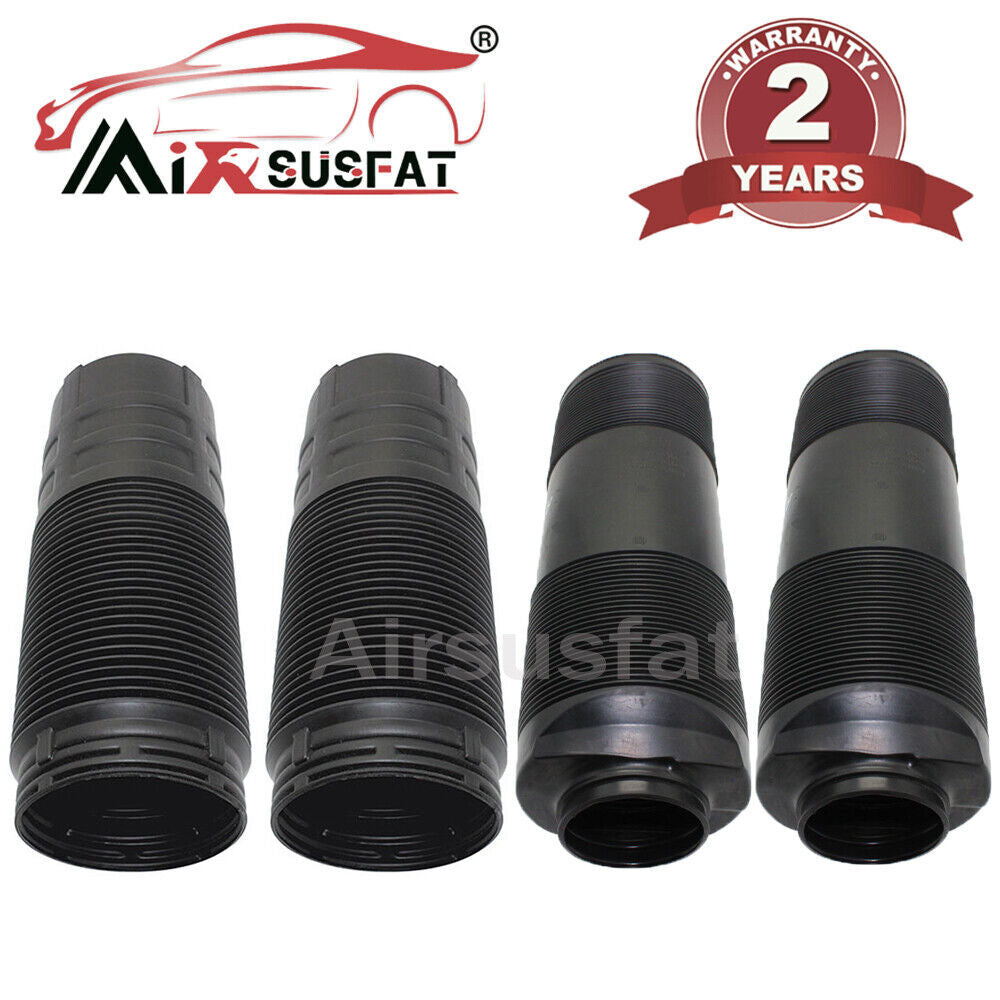 4X FRONT REAR DUST BOOT COVER for MERCEDES W220 C215 ABC HYDRAULIC STRUT Shock
