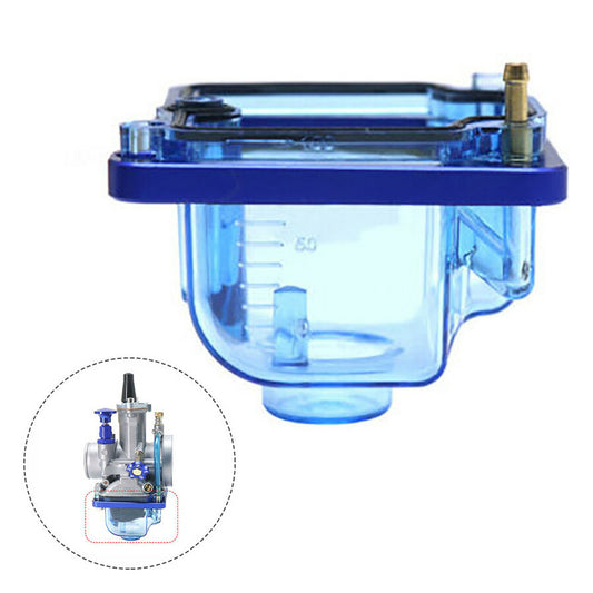 Plastic Carburetor Float Bowl Clear Oil Cup Protect Case For PWK I/II/III Carb
