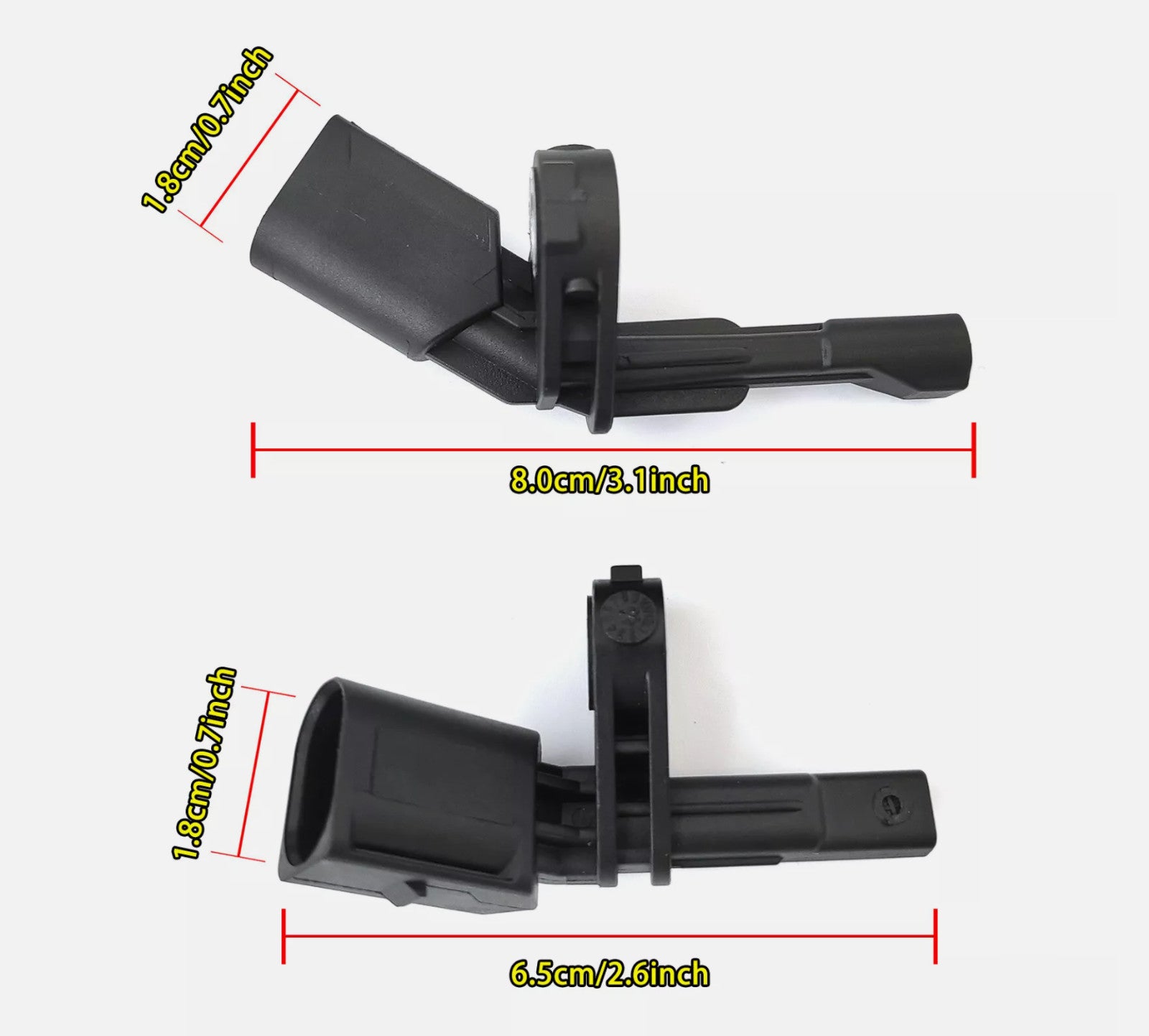 4PCS ABS Wheel Speed Sensor for VW for Golf for Jetta for Passat for Tiguan WHT003856/7/8/9