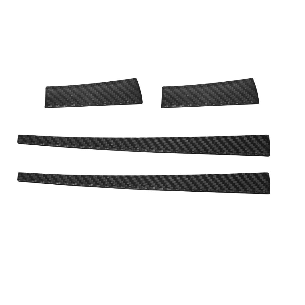 4X Carbon Fiber Rearview Mirrors Cover Trim for Toyota Hilux 2015-2021